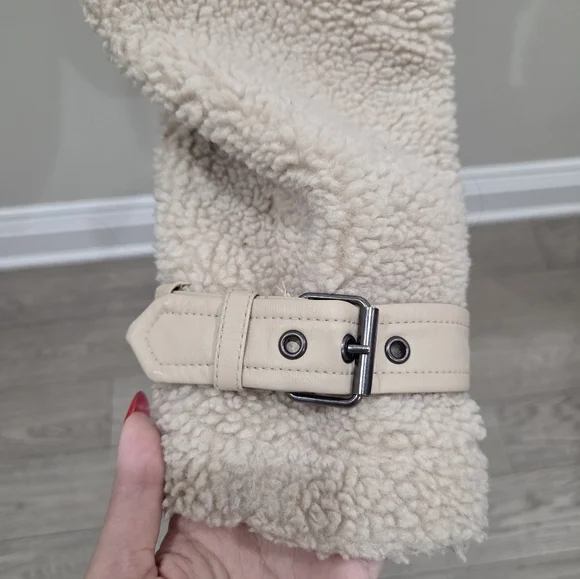 Only Cream Teddy Jacket - Picture 5 of 15